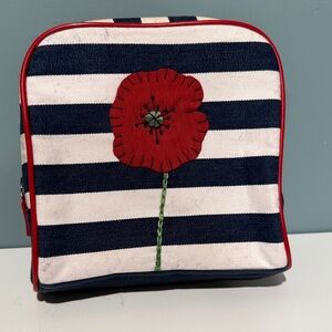 Vintage Bath & Body Works Striped Floral Women's Bag